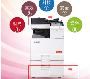 震旦(AURORA) ADC365 A3彩色數(shù)碼復合機